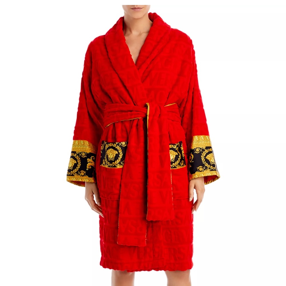 Versace 'I Heart Baroque' Bath Robe (NEW & UNUSED)